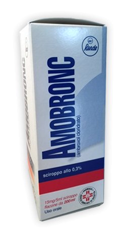 AMOBRONC 3 MG/ML – SCIROPPO 3 MG/ML SCIROPPO FLACONE IN VETRO DA 200ML