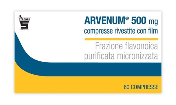 ARVENUM 500 MG COMPRESSE RIVESTITE CON FILM 500 MG COMPRESSE RIVESTITE CON FILM 60 COMPRESSE IN BLISTER PVC/AL