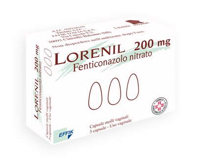 LORENIL CAPSULE MOLLI VAGINALI 200 MG CAPSULE MOLLI VAGINALI 3 CAPSULE