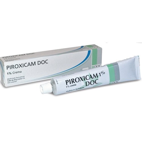 PIROXICAM DOC 1% CREMA 1% CREMA TUBO 50 G