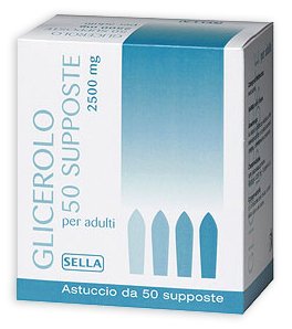 GLICEROLO SELLA SUPPOSTE ADULTI 2,250 G SUPPOSTE 18 SUPPOSTE