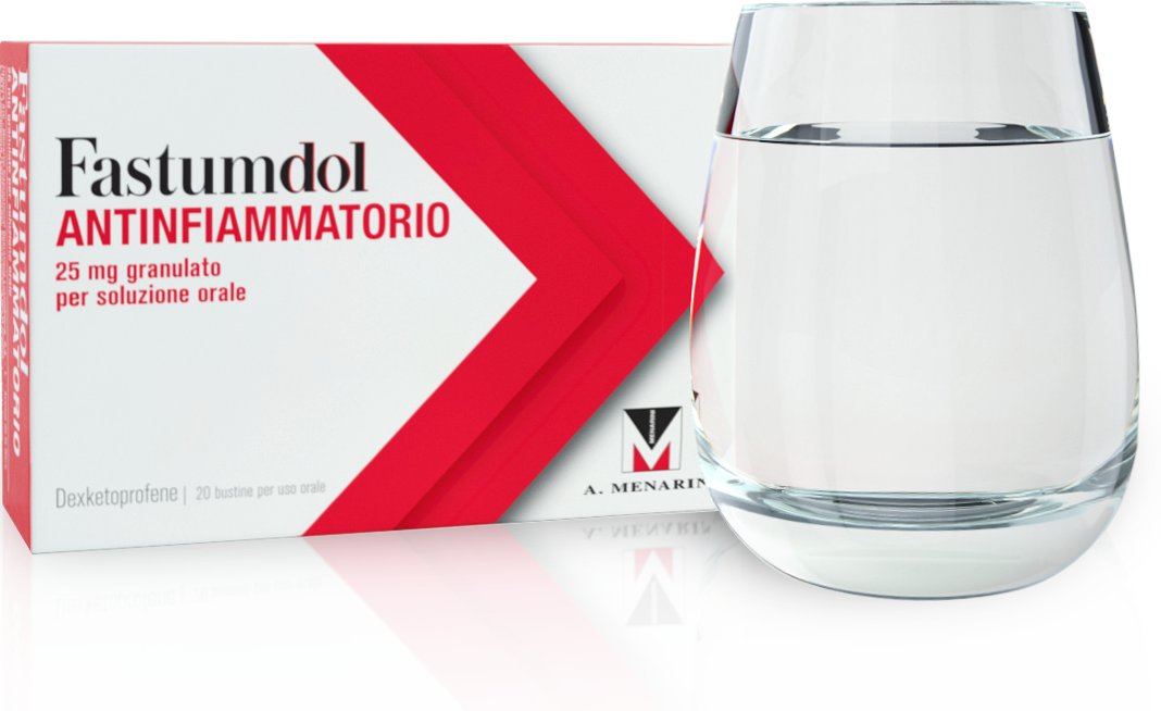 FASTUMDOL ANTINFIAMMATORIO 25 MG GRANULATO PER SOLUZIONE ORALE 25 MG GRANULATO PER SOLUZIONE ORALE, 20 BUSTINE AL/PE MONODOSE