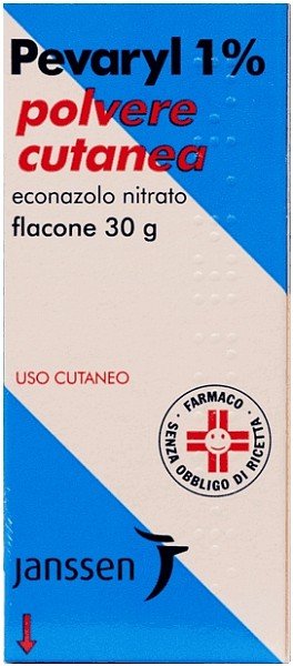 PEVARYL 1% POLVERE CUTANEA FLACONE 30 G