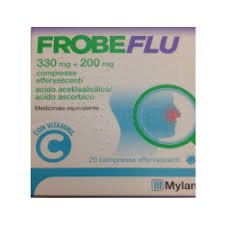 FROBEFLU 330 MG + 200 MG COMPRESSE EFFERVESCENTI 330 MG + 200 MG COMPRESSE EFFERVESCENTI 20 COMPRESSE