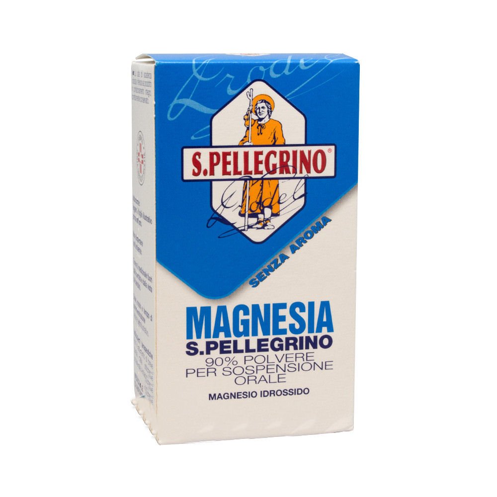MAGNESIA S.PELLEGRINO POLVERE 90% POLVERE PER SOSPENSIONE ORALE S/AROMA FLACONE 100 G