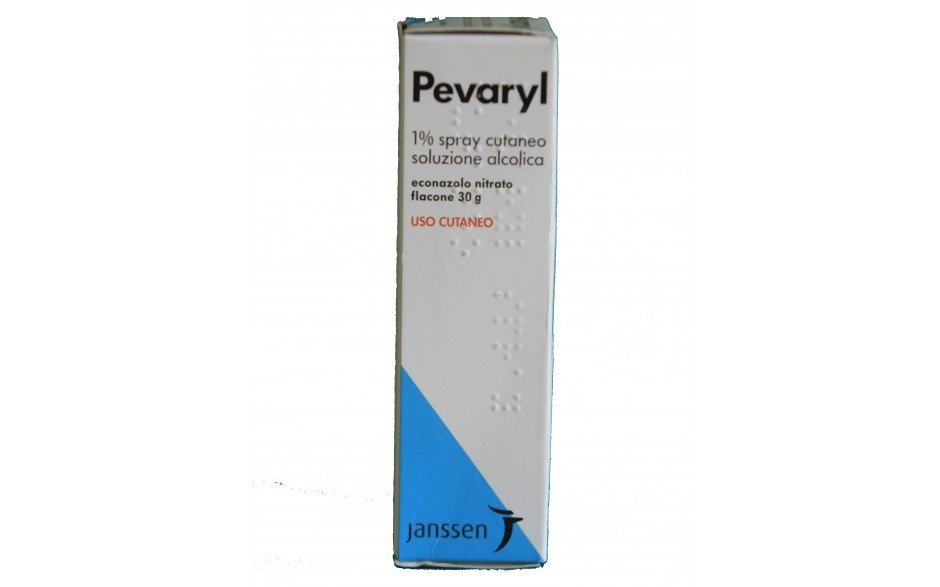 PEVARYL 1% SPRAY CUTANEO, SOLUZIONE ALCOLICA FLACONE 30 ML