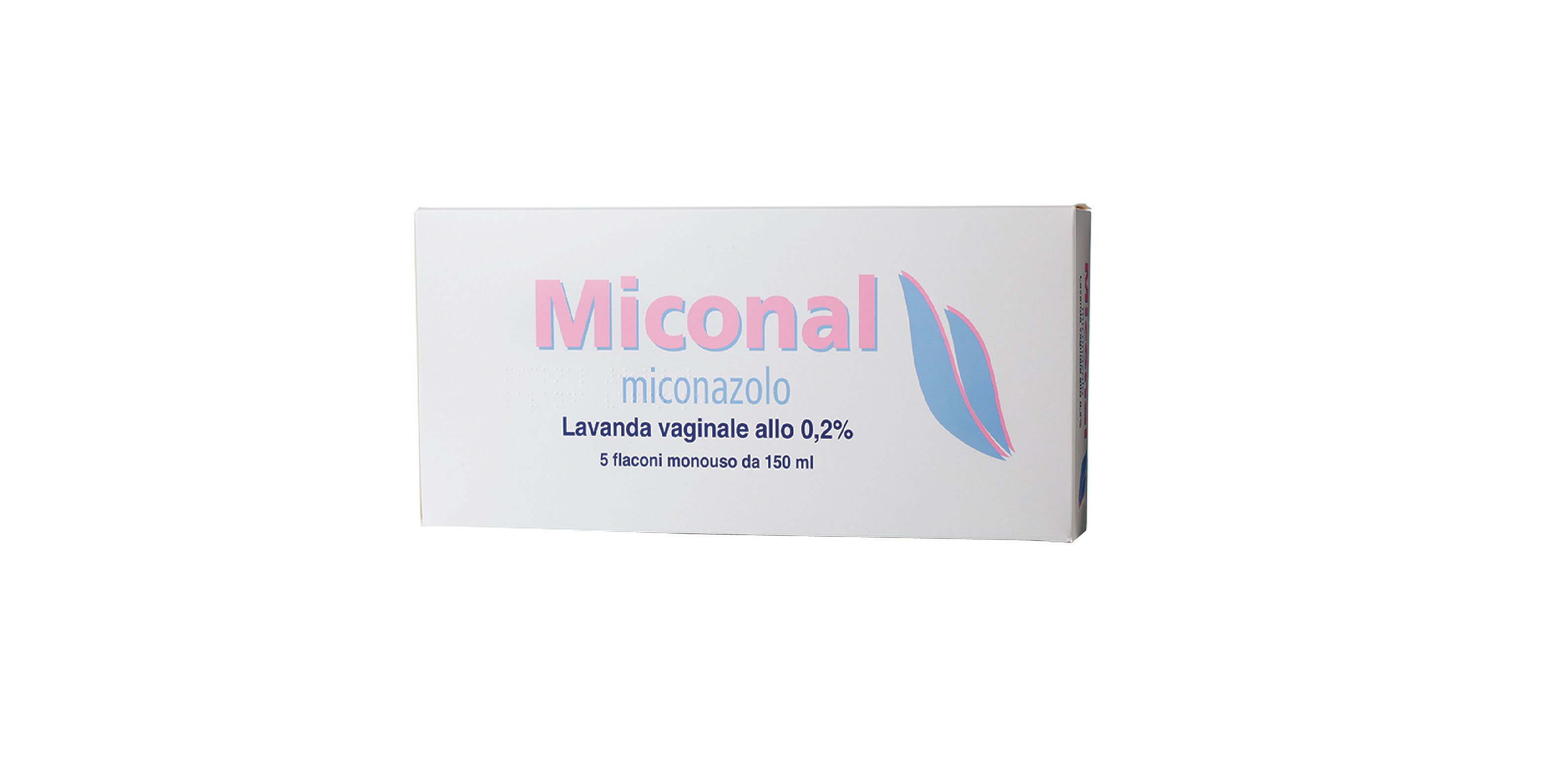 MICONAL 0,2% SOLUZIONE VAGINALE 5 FLACONI