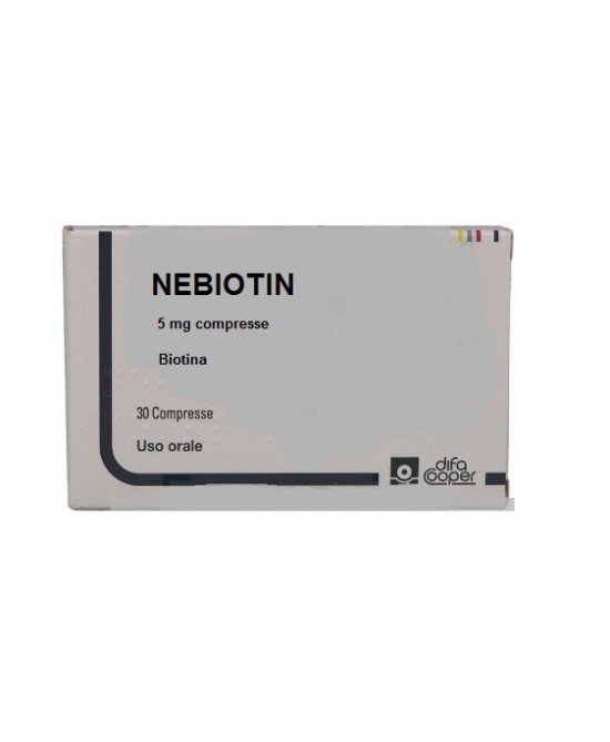 NEBIOTIN 5 MG COMPRESSE 5 MG COMPRESSE 30 COMPRESSE