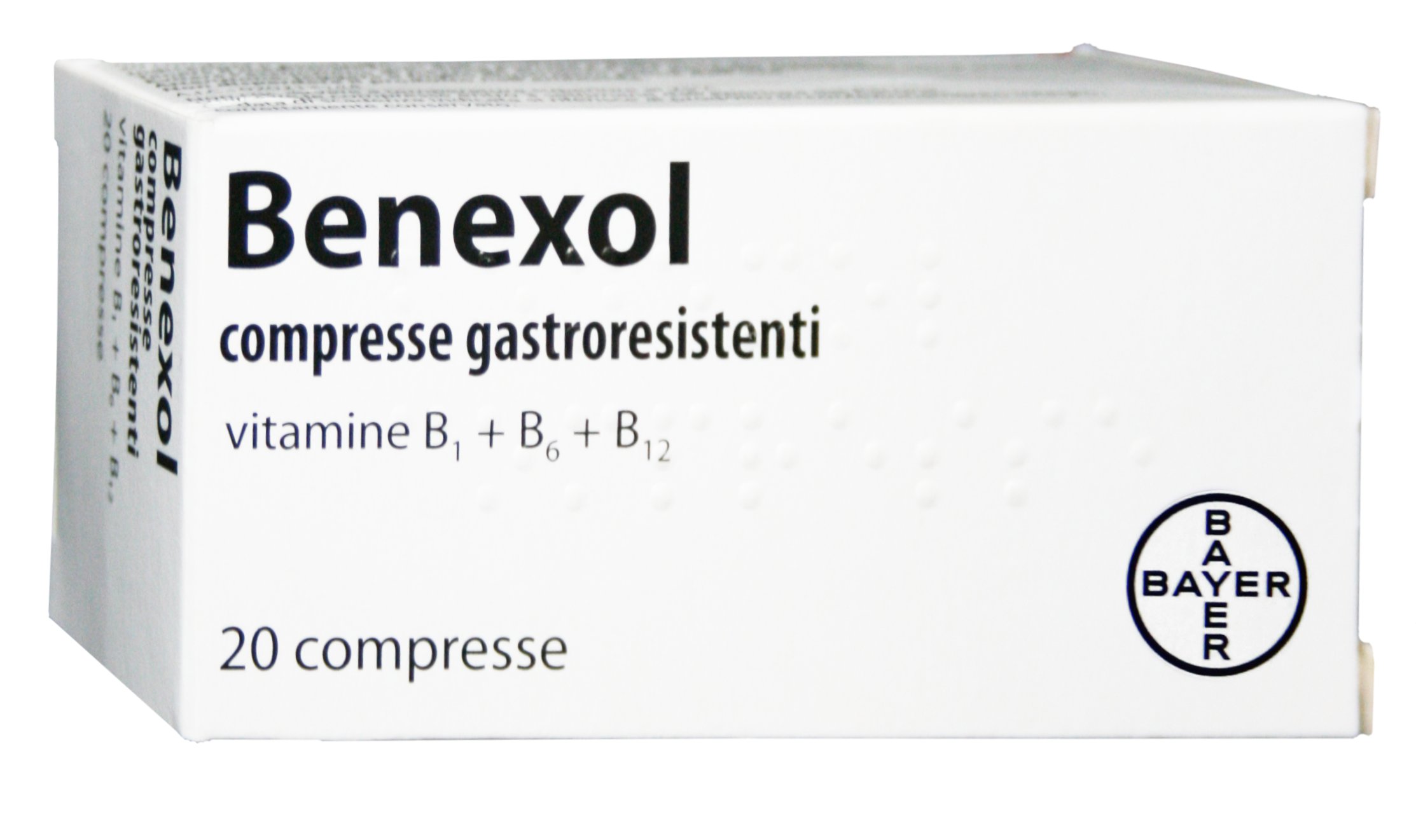 BENEXOL COMPRESSE GASTRORESISTENTI, 20 COMPRESSE IN FLACONE HDPE