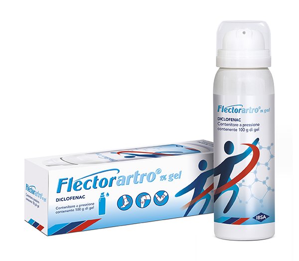 FLECTORARTRO 1% GEL 1% GEL 1 CONTENITORE SOTTO PRESSIONE IN PET/AL/LDPE DA 100G