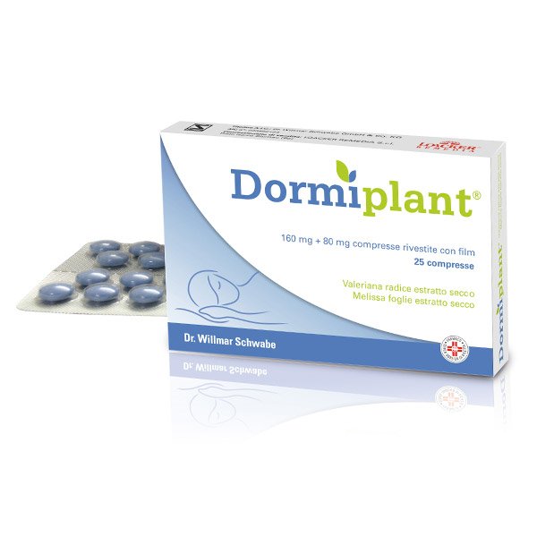 DORMIPLANT 160 MG + 80 MG COMPRESSE RIVESTITE 160 MG + 80 MG COMPRESSE RIVESTITE CON FILM 50 COMPRESSE
