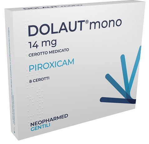 DOLAUT MONO 14 MG CEROTTO MEDICATO 14 MG CEROTTO MEDICATO 8 CEROTTI