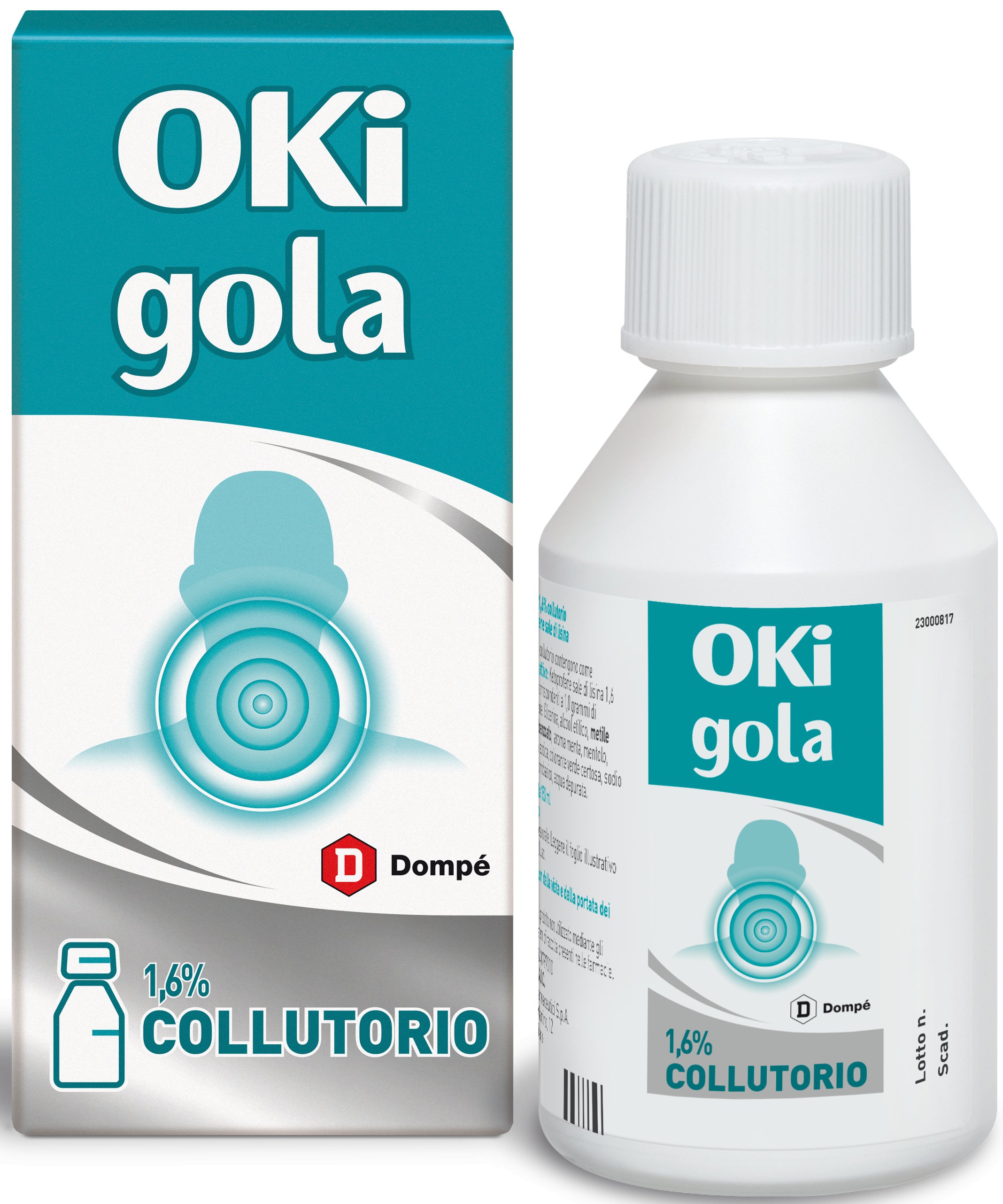 OKI GOLA 1,6% COLLUTORIO 1,6% COLLUTORIO FLACONE DA 150 ML