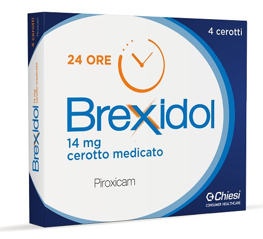BREXIDOL 14 MG CEROTTO MEDICATO 14 MG CEROTTO MEDICATO 4 CEROTTI