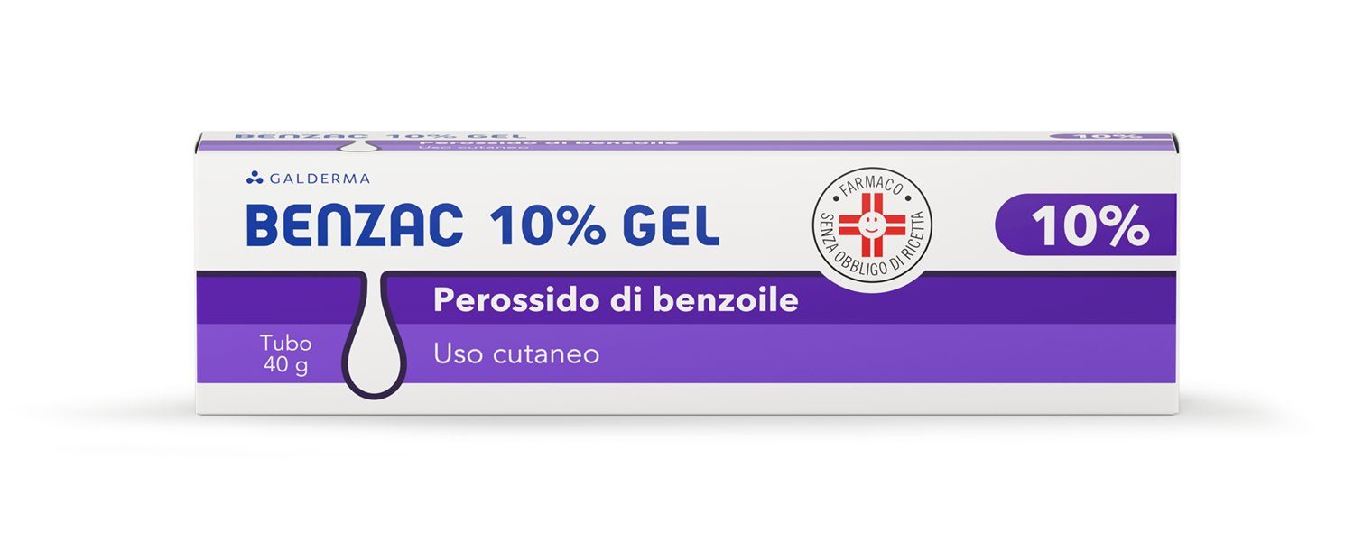 BENZAC GEL 10% GEL TUBO 40 G