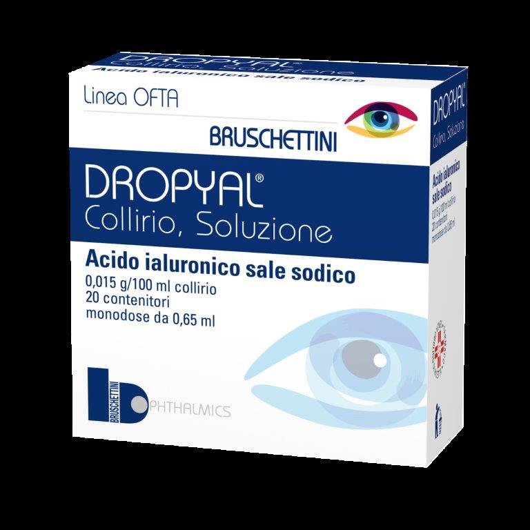 DROPYAL 0,015% COLLIRIO, SOLUZIONE 0,65 ML COLLIRIO, SOLUZIONE 20 CONTENITORI MONODOSE