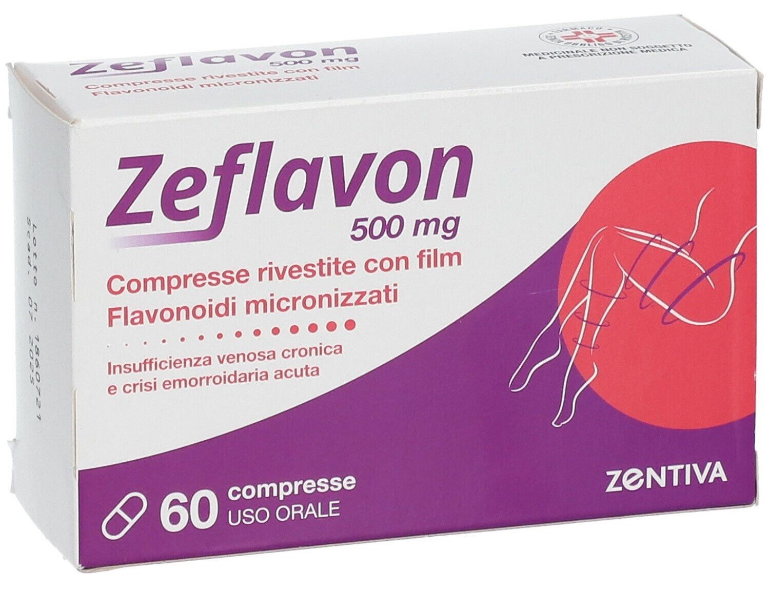 ZEFLAVON 500 MG COMPRESSE RIVESTITE CON FILM 500 MG COMPRESSE RIVESTITE CON FILM 60 COMPRESSE IN BLISTER PVC/AL