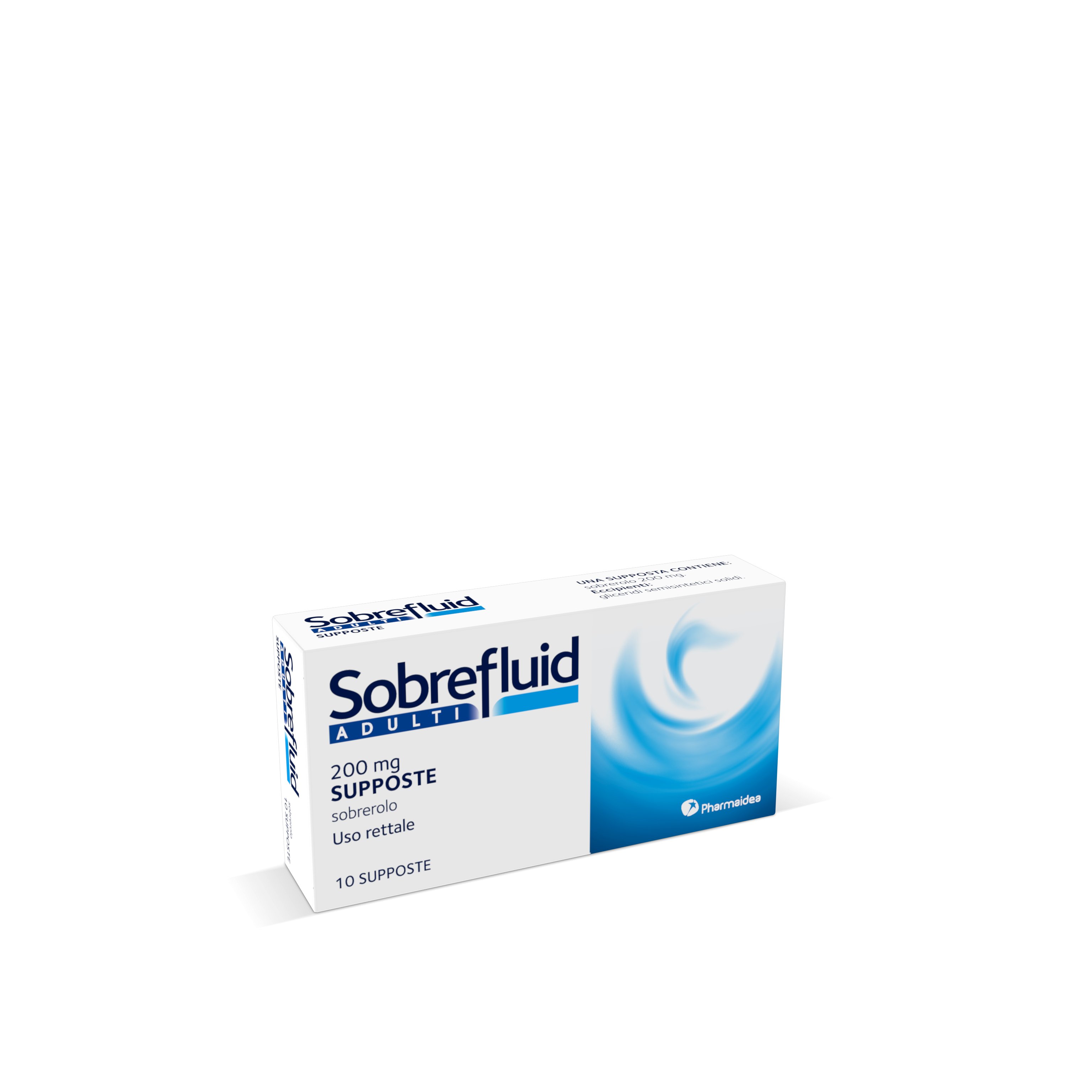 SOBREFLUID ADULTI SUPPOSTE ADULTI 200 MG SUPPOSTE 10 SUPPOSTE