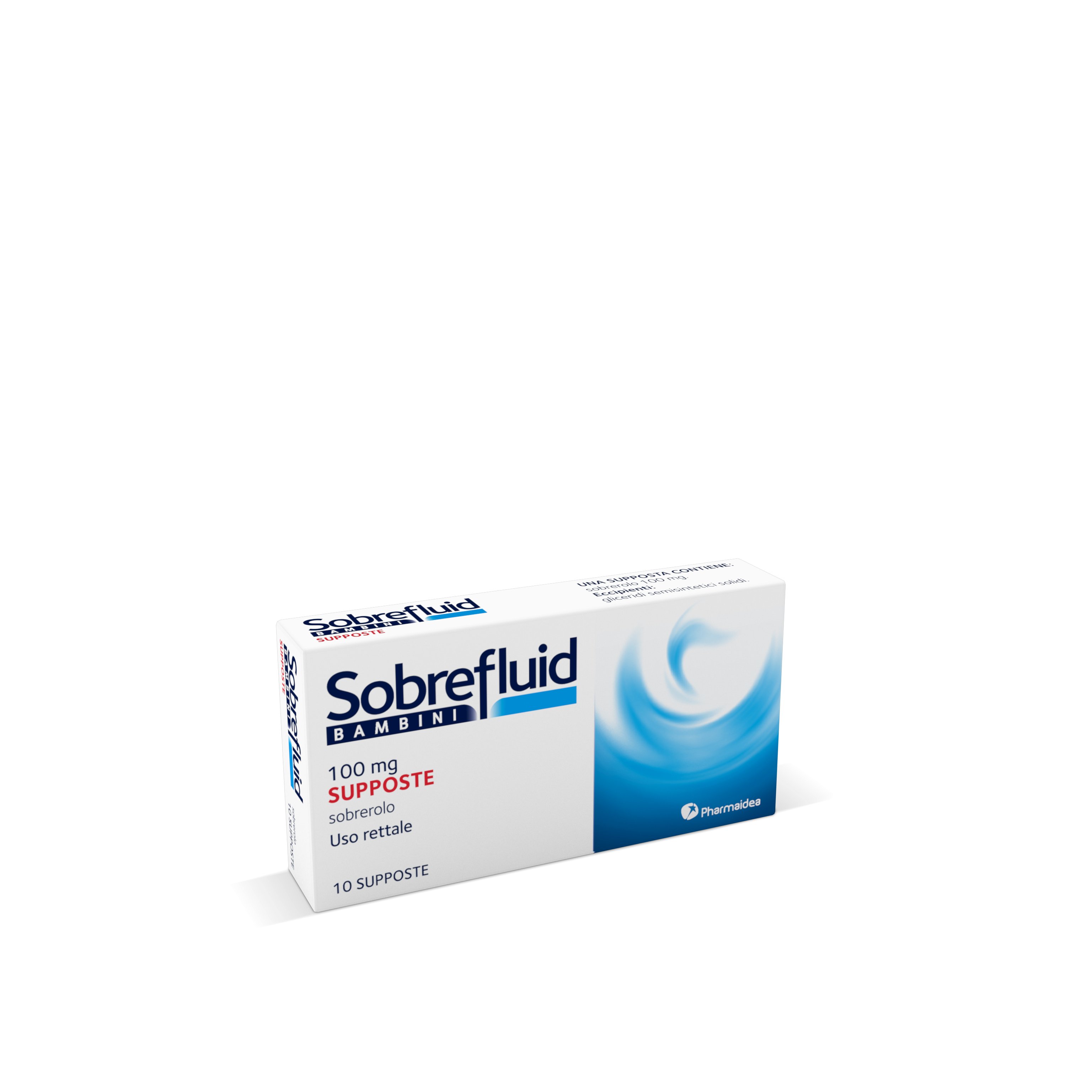 SOBREFLUID ADULTI SUPPOSTE BAMBINI 100 MG SUPPOSTE 10 SUPPOSTE