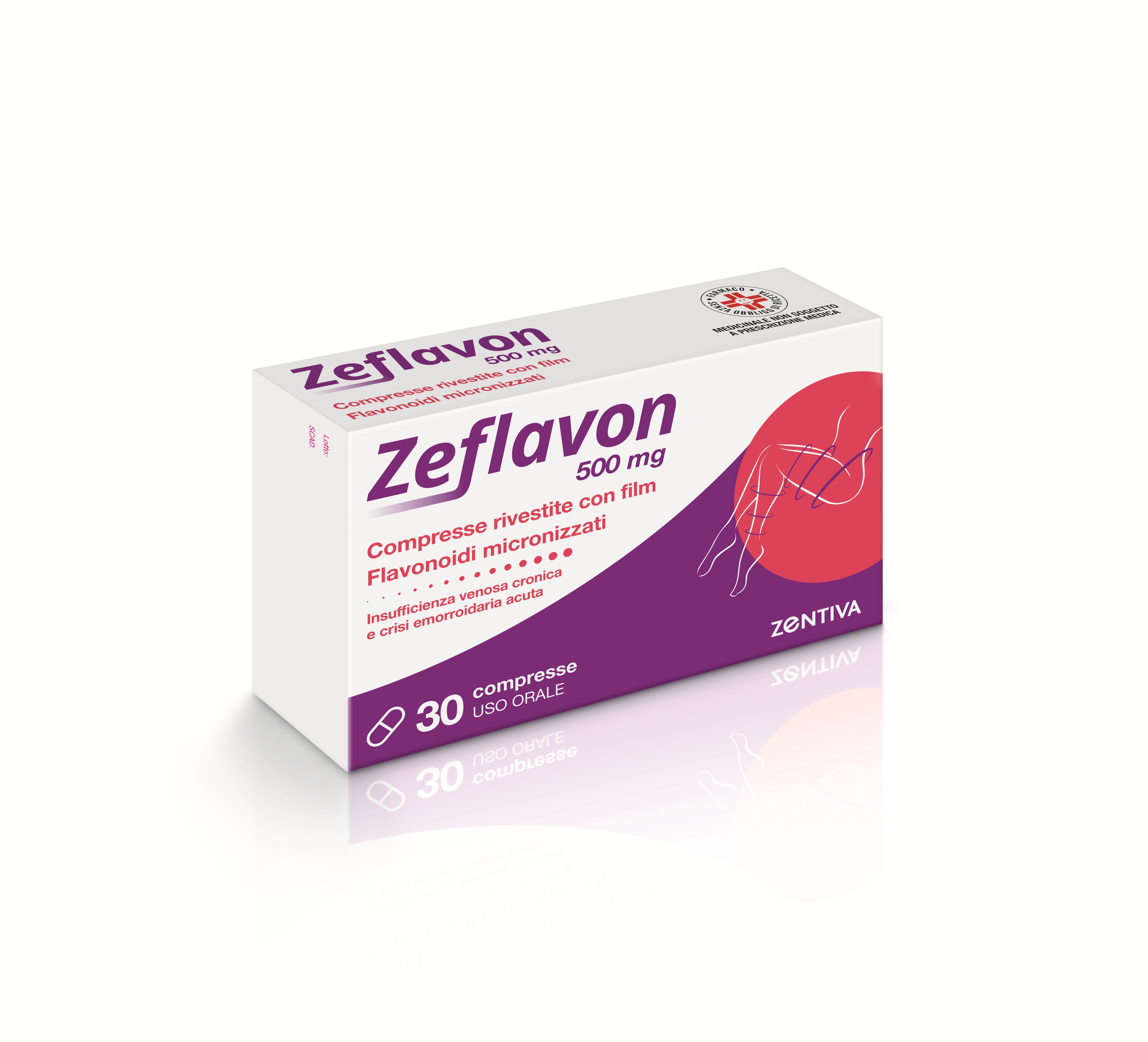 ZEFLAVON 500 MG COMPRESSE RIVESTITE CON FILM 500 MG COMPRESSE RIVESTITE CON FILM 30 COMPRESSE IN BLISTER PVC/AL