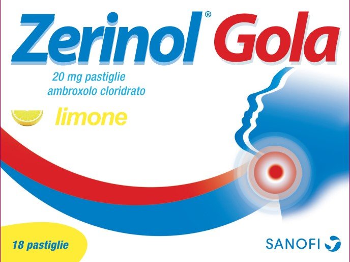 ZERINOL GOLA 20 MG PASTIGLIE 20 MG PASTIGLIE 18 PASTIGLIE IN BLISTER AL/AL