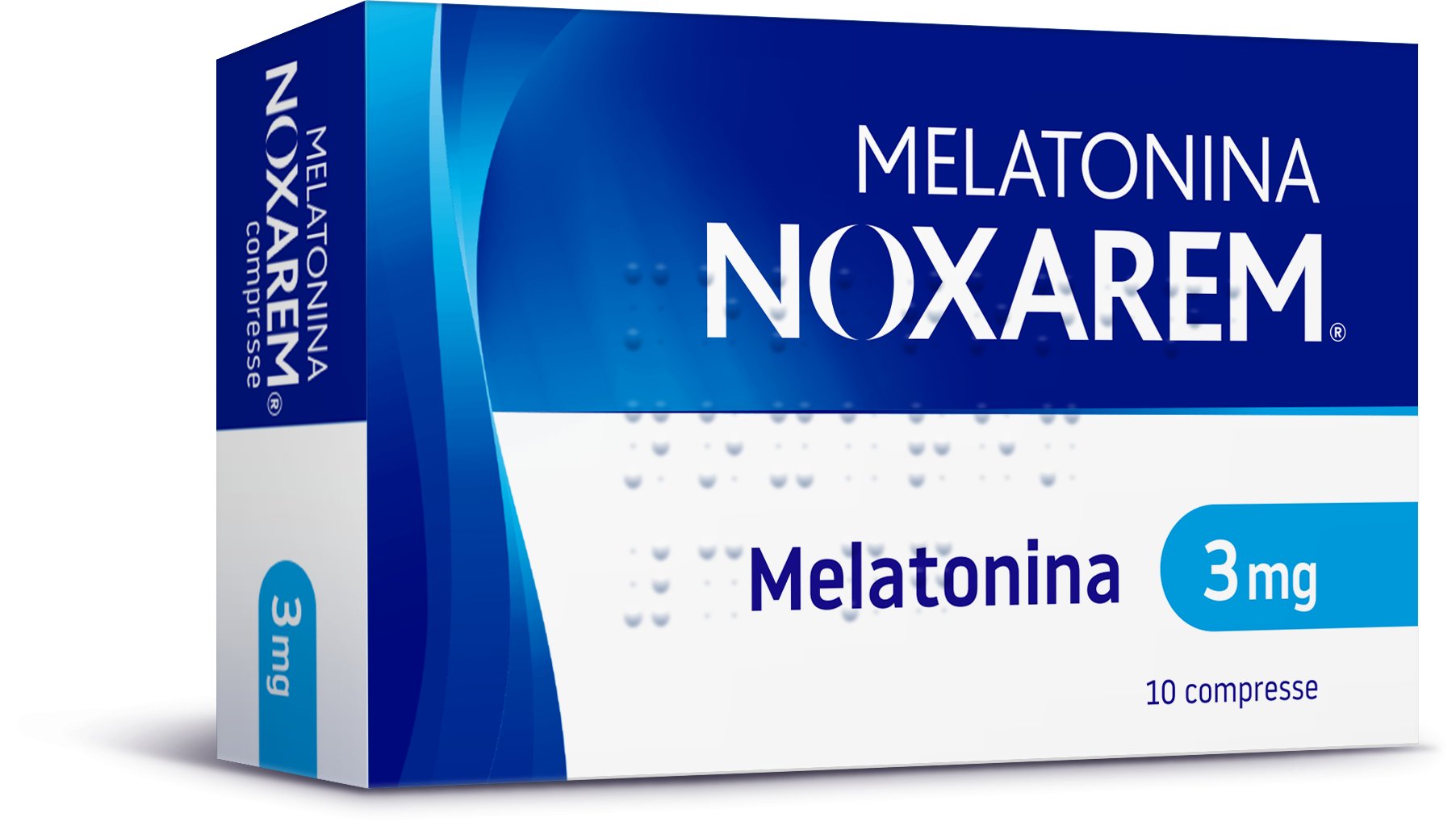 MELATONINA NOXAREM COMPRESSE 3 MG COMPRESSE 10 COMPRESSE IN BLISTER PVC/AL