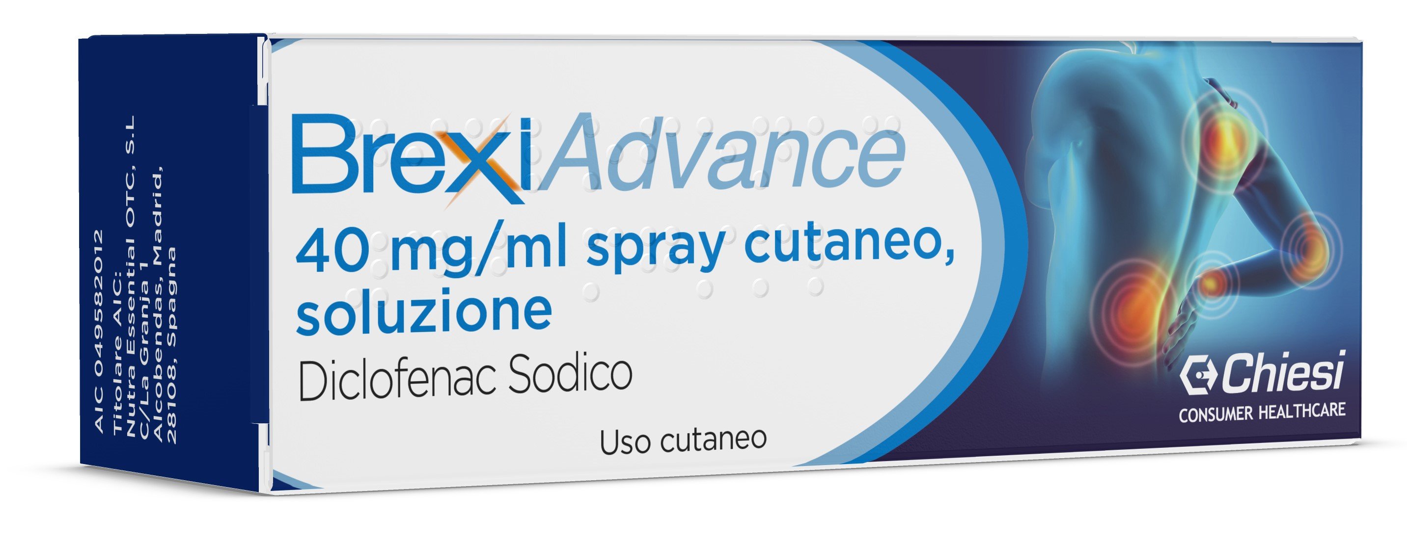 40 MG/ML SPRAY CUTANEO SOLUZIONE 1 FLACONE IN VETRO DA 30 ML/125 EROGAZIONI CON POMPA DOSATRICE