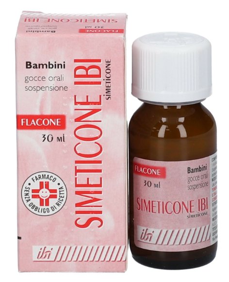 SIMETICONE IBI BAMBINI GOCCE ORALI, SOSPENSIONE BAMBINI GOCCE ORALI, SOSPENSIONE FLACONE DA 30 ML