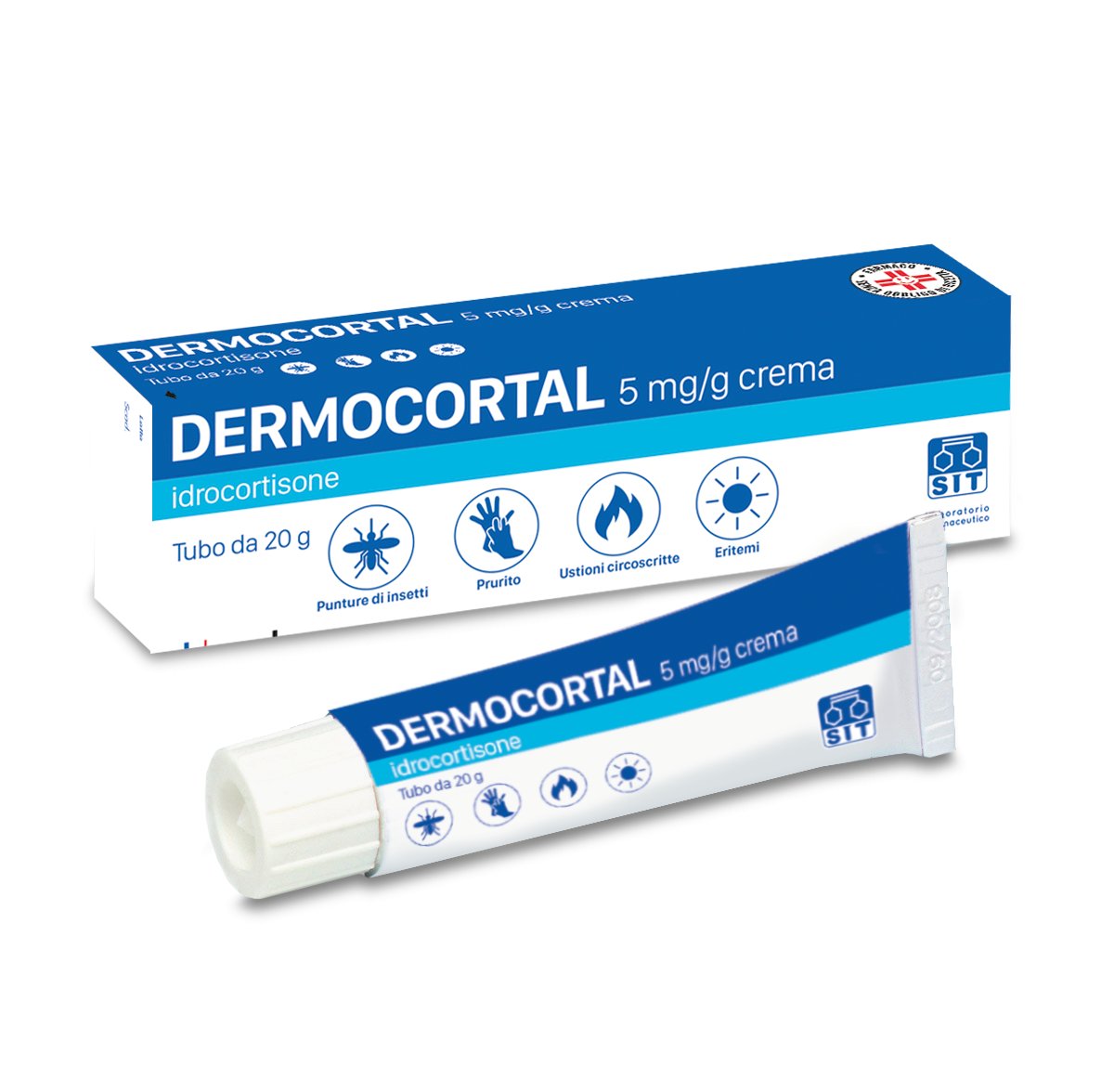 DERMOCORTAL 5 MG/G CREMA 5 MG/G CREMA TUBO 20 G