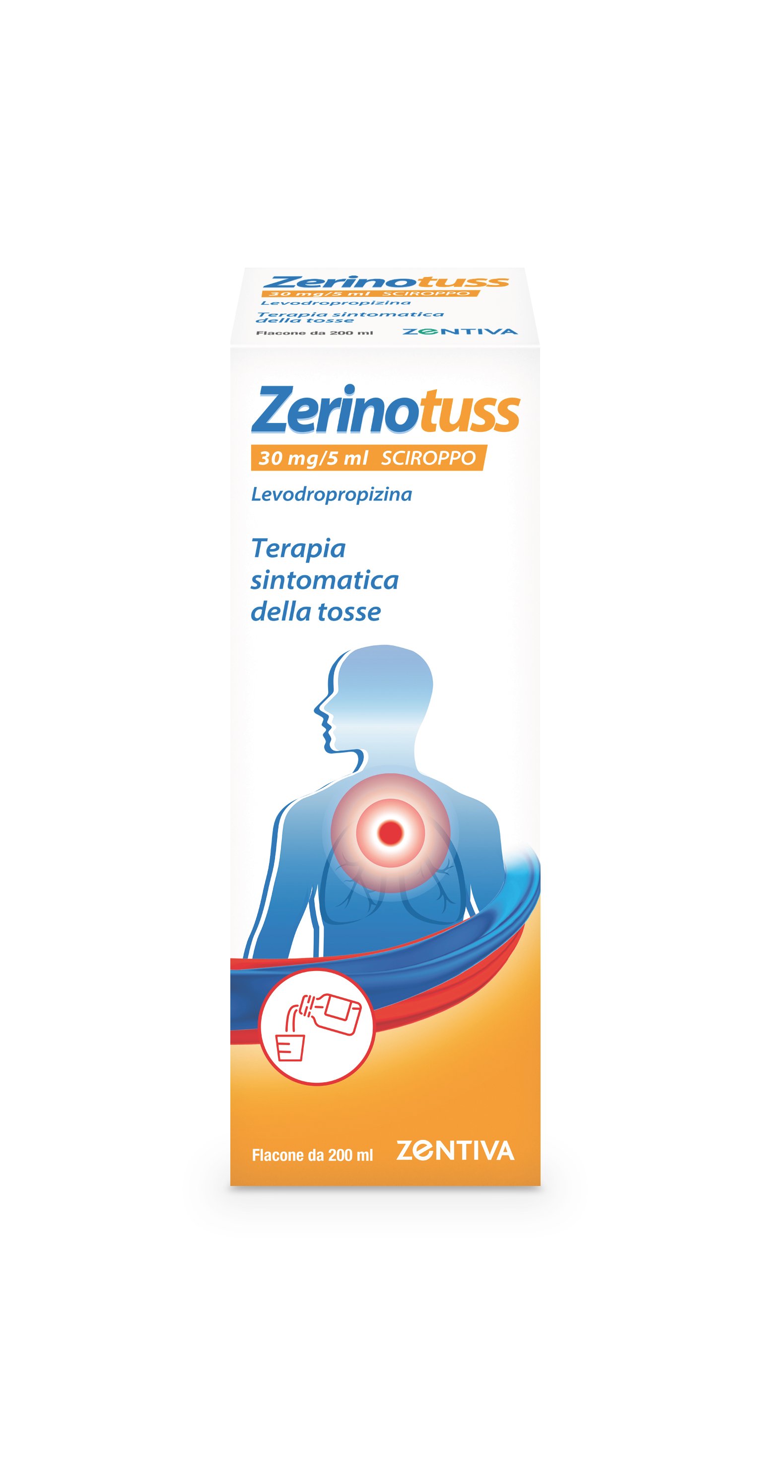 EUSPITUSS 30 MG/5 ML SCIROPPO 30 MG/5 ML SCIROPPO FLACONE DA 200 ML CON MISURINO DOSATORE