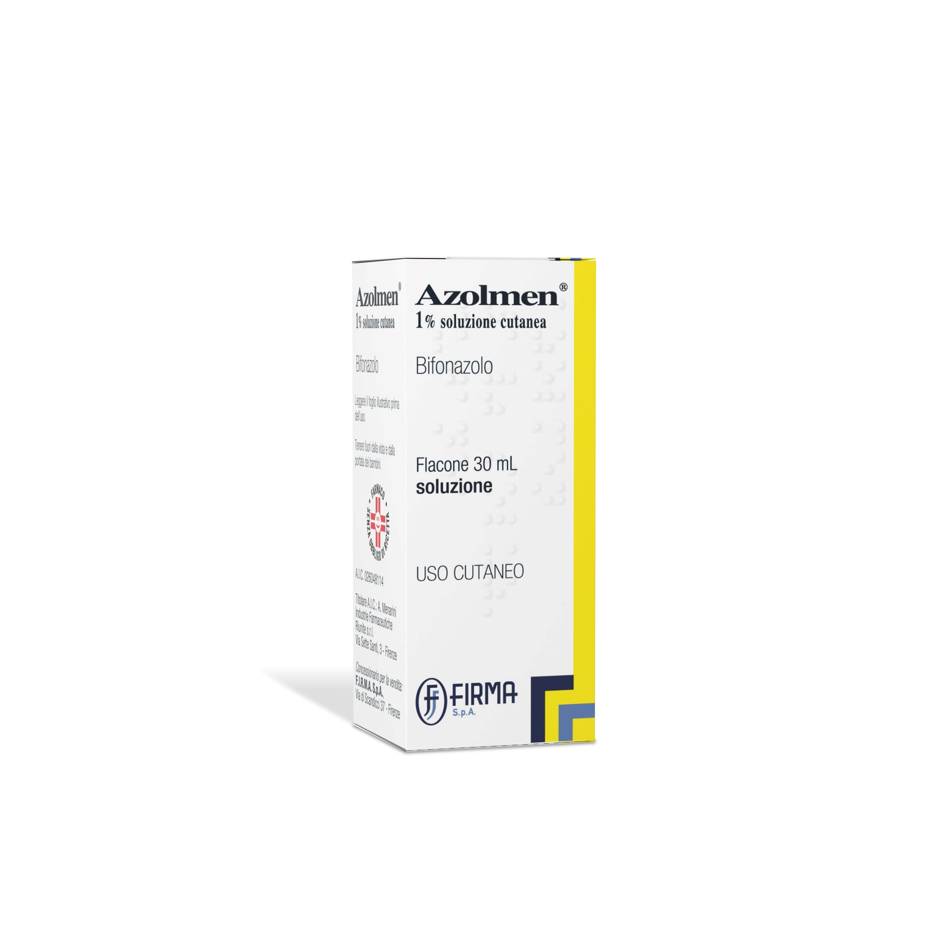 AZOLMEN 1% SOLUZIONE CUTANEA FLACONE 30 ML