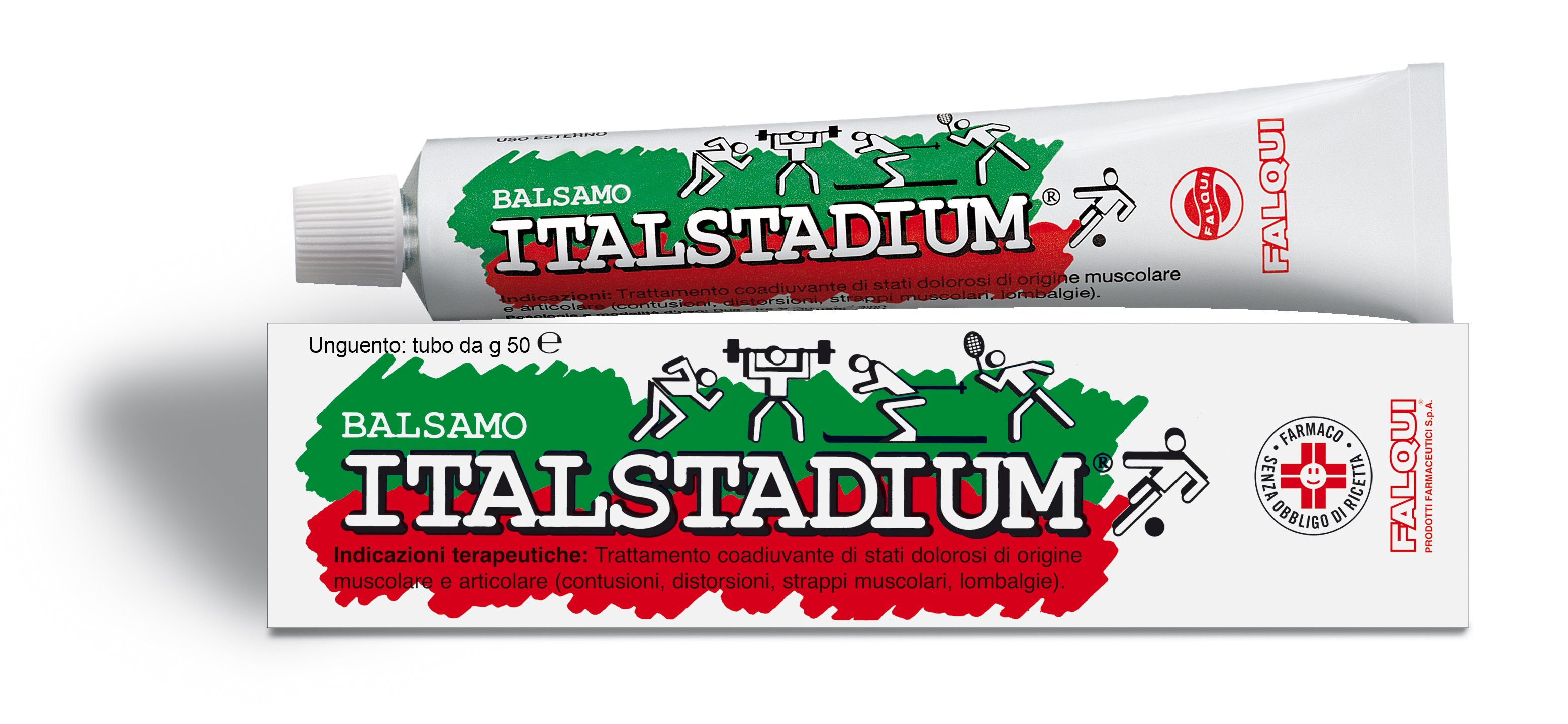 BALSAMO ITALSTADIUM UNGUENTO UNGUENTO TUBO IN ALLUMINIO DA 50 G
