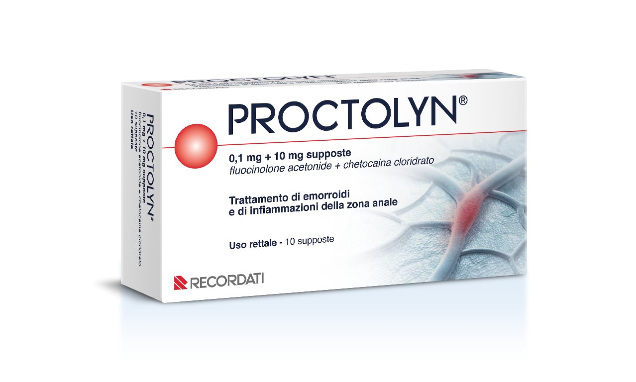 PROCTOLYN 0,1 MG + 10 MG SUPPOSTE 10 SUPPOSTE