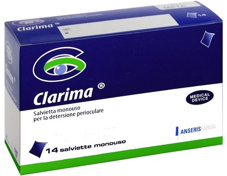 SALVIETTA PERIOCULARE CLARIMA 14 PEZZI