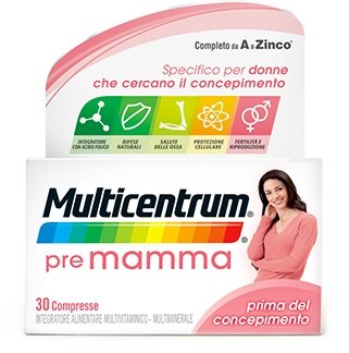 MULTICENTRUM PRE MAMMA 30 COMPRESSE MULTICENTRUM PRE MAMMA 30 COMPRESSE