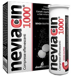 NEVIACIN 1000 20 COMPRESSE EFFERVESCENTI NEVIACIN 1000 20 COMPRESSE EFFERVESCENTI