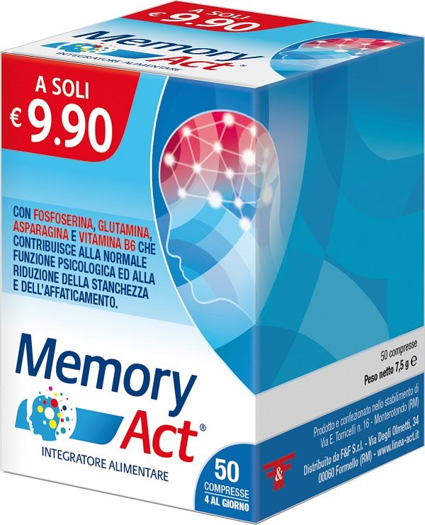MEMORY ACT 50 COMPRESSE MEMORY ACT 50 COMPRESSE