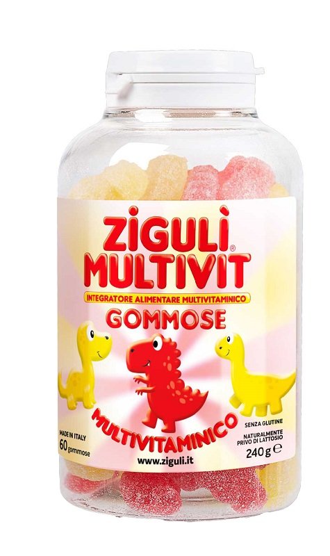 ZIGULI MULTIVIT FRAGOLA E BANANA 60 GOMMOSE