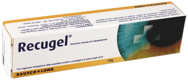 RECUGEL GEL OCULARE DEXAPANTENOLO TUBETTO 10 G