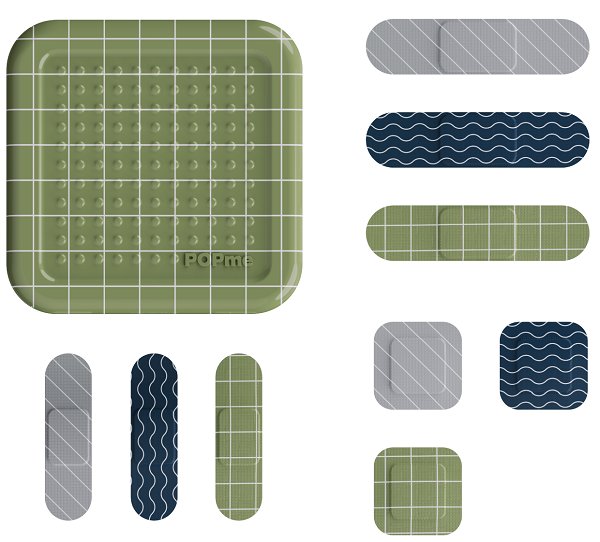 CEROTTO POPME BANDAGE MINIMAL 48 PEZZI