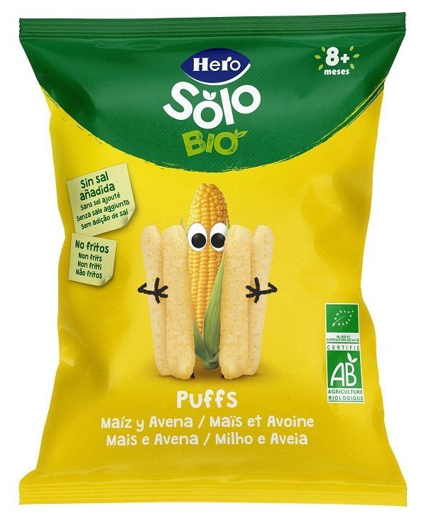 HERO SOLO SNACK PUFF AVENA MAIS 25 G