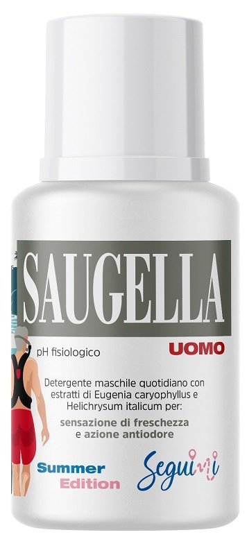 SAUGELLA UOMO PH FISIOLOGICO DETERGENTE MASCHILE QUOTIDIANO 100 ML