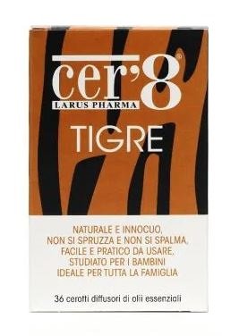 CER%278 TIGRE CUSCINETTO ADESIVO 36 PEZZI