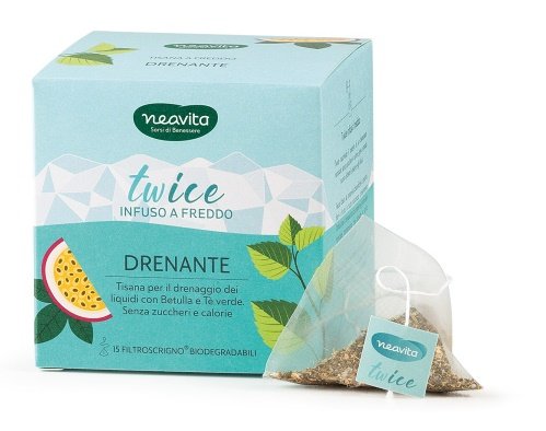 NEAVITA TWICE INFUSO DRENANTE FILTROSCRIGNO 15 FILTRI