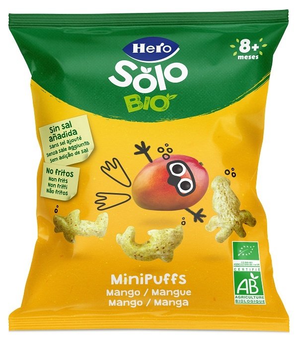 HERO SOLO SNACK MINI PUFF MANGO 18 G