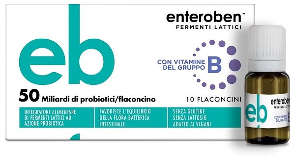 ENTEROBEN 50MLD 10 FLACONCINI DA 10 ML ENTEROBEN 50MLD 10 FLACONCINI DA 10 ML