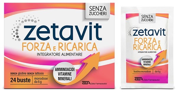 ZETAVIT FORZA E RICARICA 24 BUSTINE 6 G