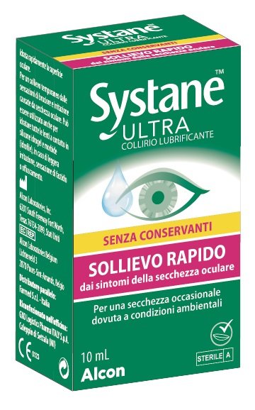 COLLIRIO LUBRIFICANTE SYSTANE ULTRA SENZA CONSERVANTI 10 ML