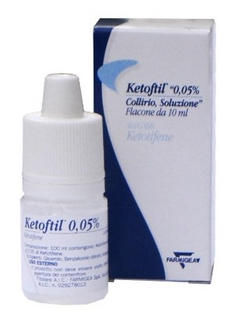 KETOFTIL 0,05% COLLIRIO, SOLUZIONE FLACONE DA 10 ML