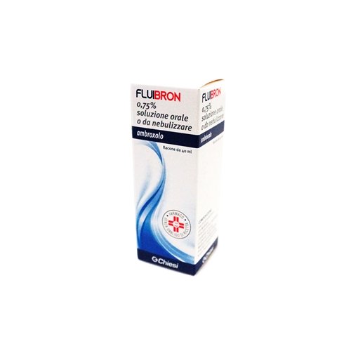 FLUIBRON 7,5 MG/ML SOLUZIONE ORALE O DA NEBULIZZARE 0,75% SOLUZIONE ORALE O DA NEBULIZZARE FLACONE 40 ML